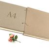 Delicate Wood Wedding Guest Book Natural Colour 27*19 CM Guest Book Guest Registration Book Anniversary
