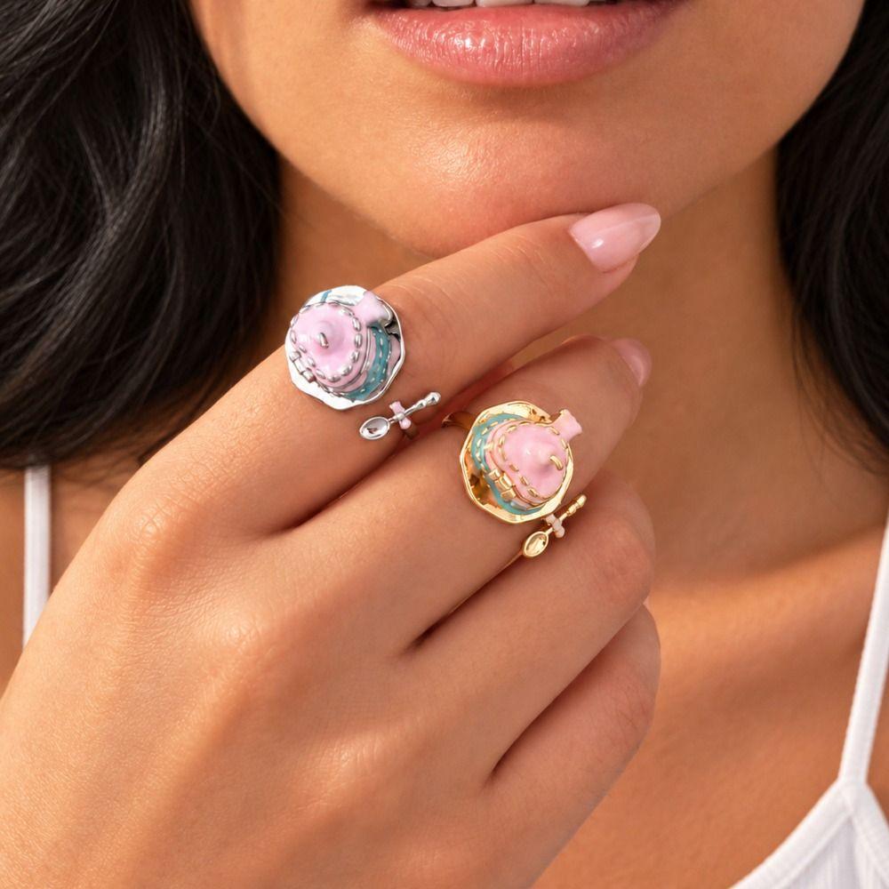 Openable Pendant Necklace Fine Zinc Zinc Alloy Ring Thoughtful Gift Necklace Ring Casual Wear