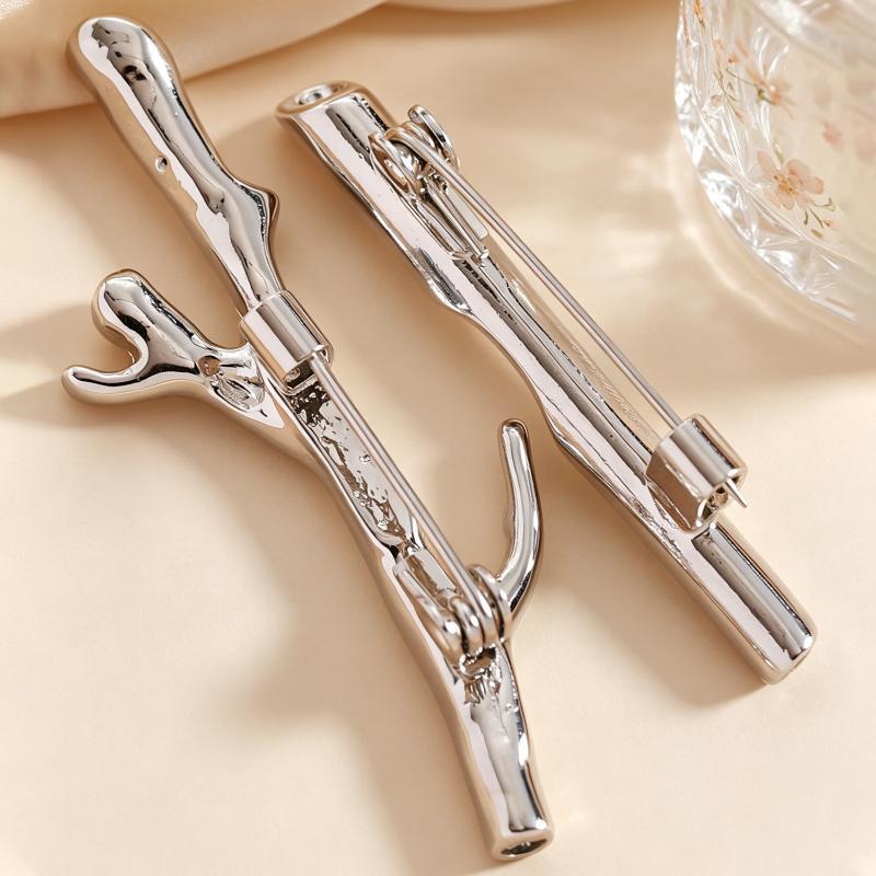 Mini Brož Držák Květin Nositelné Sponka na Kytici Květin Romantický Květinový Špendlík Diy Elegantní Dekorativní Na Kabát Svetr Šálu Jako Dárek