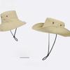 Outdoor Sun Protection Fisherman Hat With Large Brim For Travel And Hiking