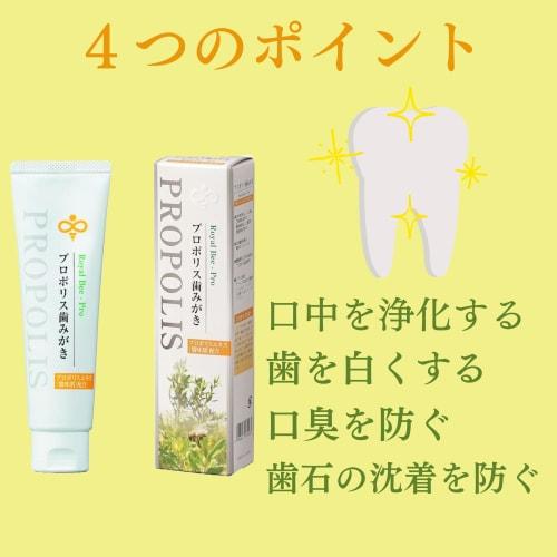 Bee-Pro Propolis Toothpaste, with Propolis Extract, for Mouth Cleansing, Bad Breath Prevention, and Bad Breath Care, Made with Brazilian Green Propoli