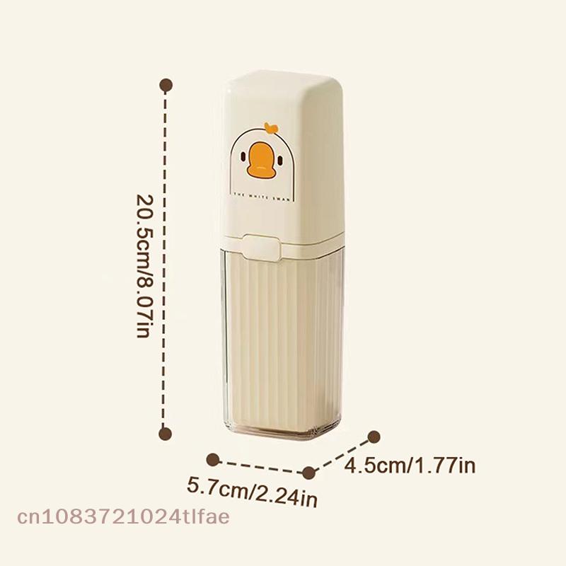 Cartoon Niedlicher Kinder Mundspülbecher Reise Tragbarer Plastik Zahnbürsten Zahnpasta Aufbewahrungsbecher Badezimmerzubehör