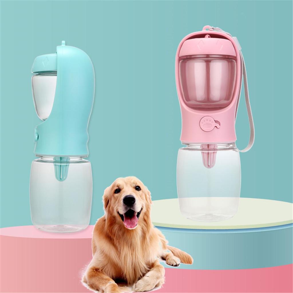 Portable Pet Water Bottle - Outdoor Dog & Cat Feeder Cup