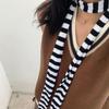 Harajuku Style Y2K Striped Scarf Collocation Clothing Accessories Shawl Long Scarves  Outdoor