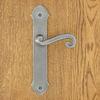MALTA Handle with Plate Without Hole, STEEL