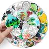 50 Light Bulb World Graffiti Stickers Personalized Creative Decorative Skateboard Suitcase Hand Account Mobile Phone Case Stickers