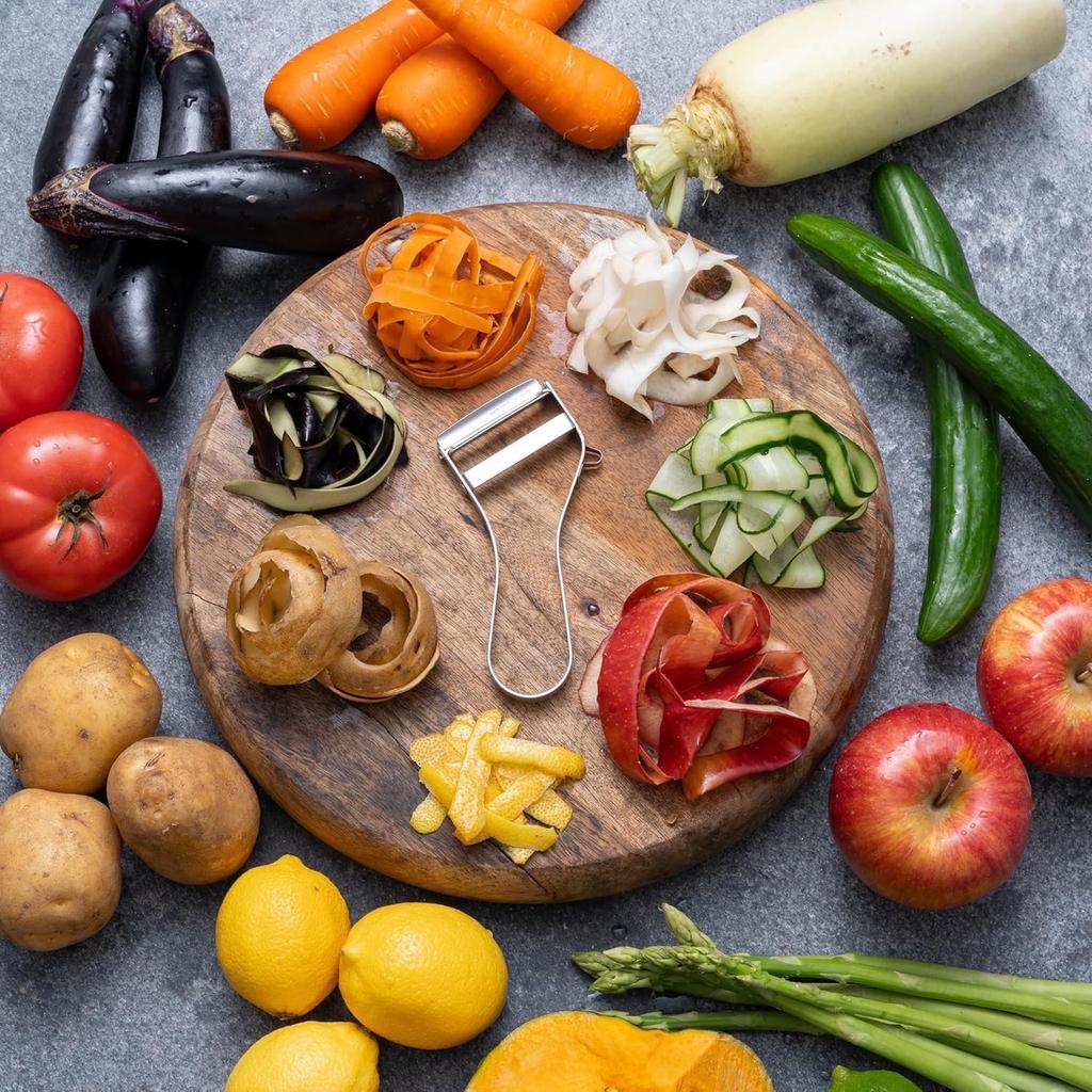 Iidaya EverPeeler Mini in LDK Best Buy Award Winner Professional Grade Peeler with Excellent Sharpness (Made Japan/Right-Handed/Replaceable Blades)