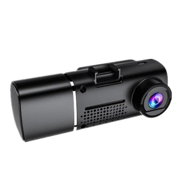 2024 Upgrade Dual Dash Cam FHD 1080P+1080P Front Inside Cabin Car Camera Driving Recorder LCD Display Gravity Sensor Automatic Video Recording
