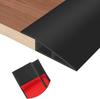 1PC 1/2m Wood Floor Transition Strip Edge Closing Strip Floor Seam Wear-Resistant Soft Plastic Flat Buckle Dge Threshold