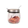 Fennec Fox Glass Kitchen Condiment Dispenser Set