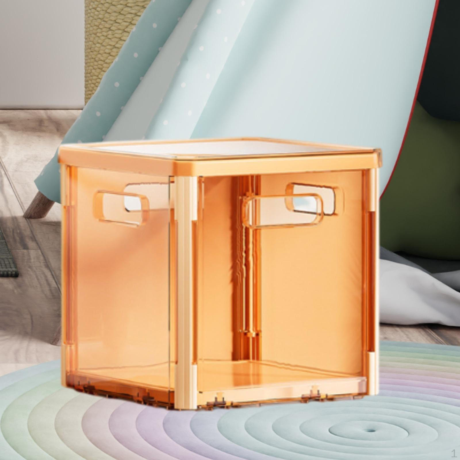 

Cube Storage Organizer Складной контейнер Удобный контейнер для общежития оранжевый