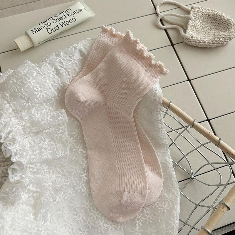 Thickened Warm Wool Socks For Women Cute Cartoon Sled Dog Mid-Leg Socks Cashmere Versatile Stack Socks