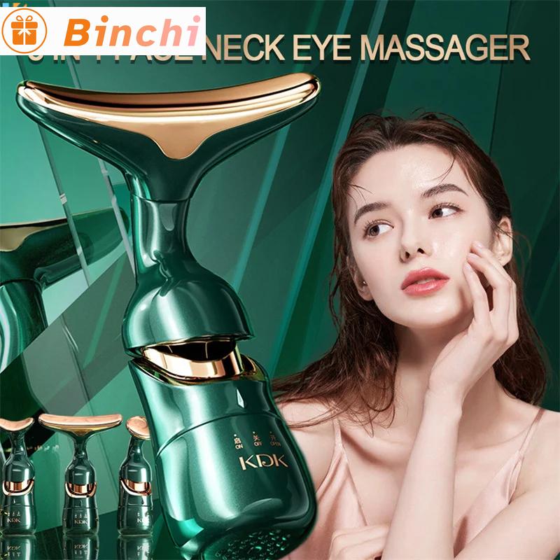 Neck Facial Lifting Massager 3IN1 Device Microcurrent Reduce Double Chin Vibration Face Anti Wrinkles Tightening Skin Care Tools