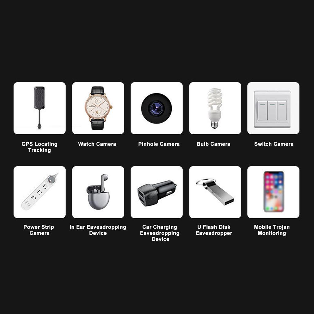 T13 Wireless Signal Blocker Infrared Anti Tracking Detector 5 Levels Sensitivity Recording Jammer Device
