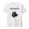 BATHORY Tričko s potiskem kozí hlavy Velikosti S M L XL XXL Barvy Bílá Šedá vintage Vyprané Lehce prodyšné Unisex designové oblečení