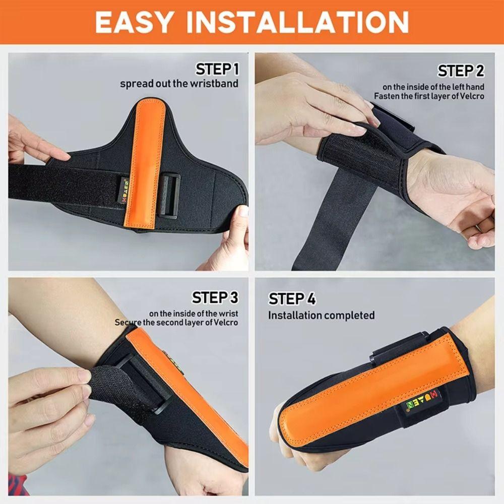 Wrist Protector Golf Wrist Brace Gesture Alignment Golf Swing Trainer  Practice Tool