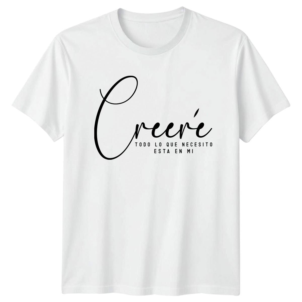 Creere Todo Lo Que Necesito T-Shirt Spiritual Inspirational Birthday Gift XXXXL