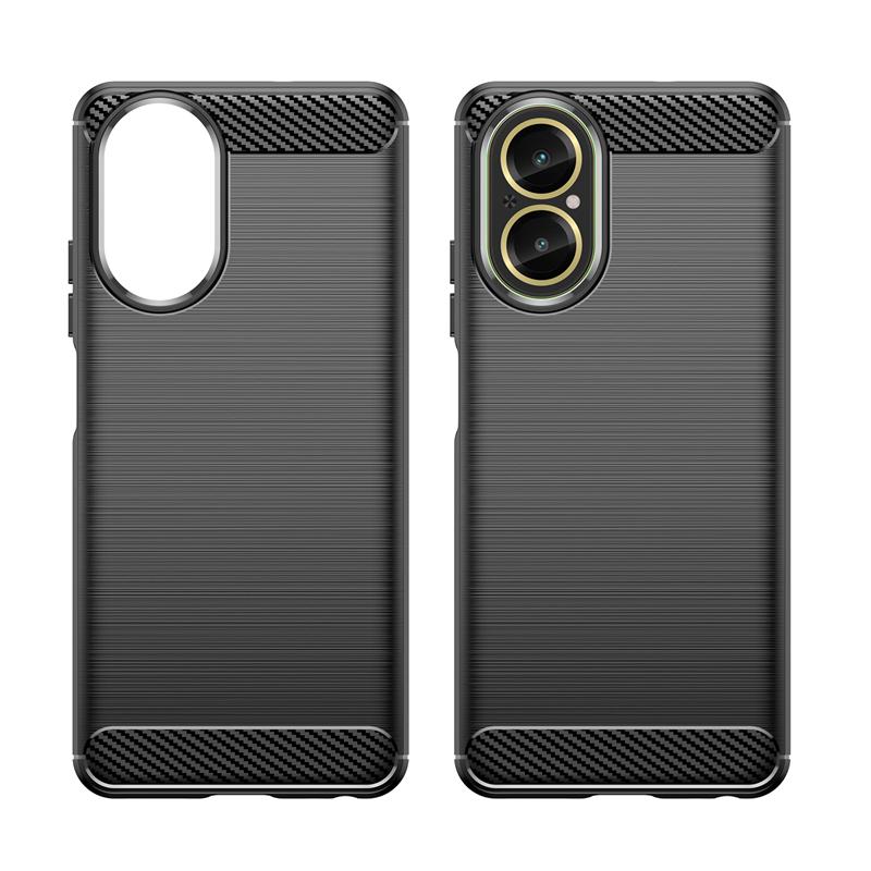 Pro Realme C67 4G Pouzdro Kryt OPPO Realme C67 4G Capas Uhlíkové Vlákno Nárazuvzdorný Zadní Kryt Telefonu TPU Měkký Pro Fundas Realme C67