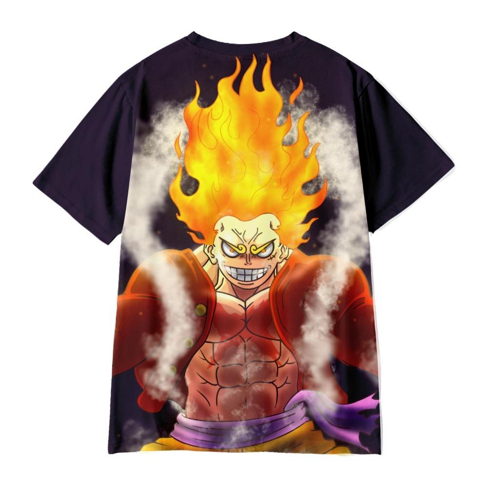 Funny Cartoon ONE PIECE T Shirt Cool Men's Tshirt O Neck Casual Unisex Streetwear Anime Fashion Tee