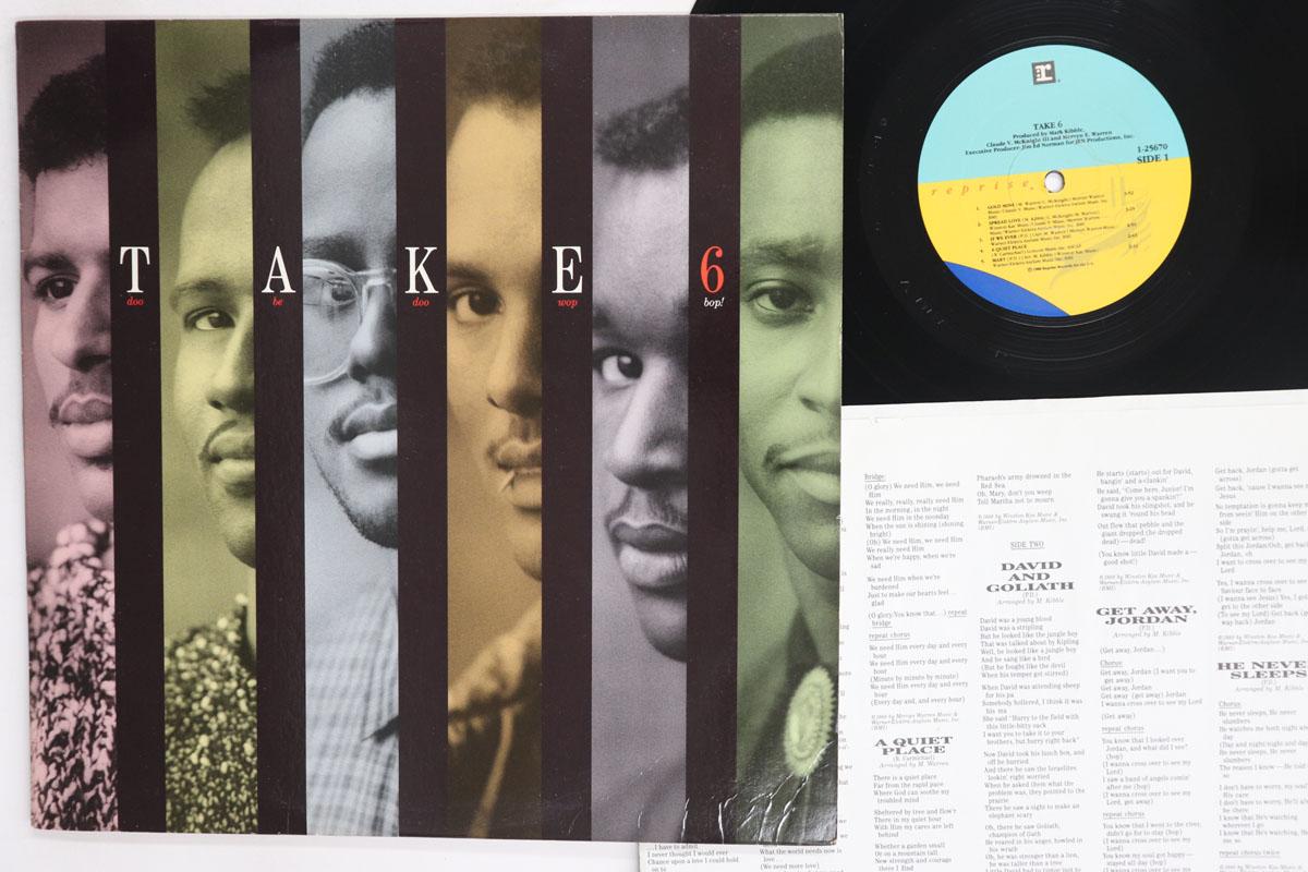 Виниловая пластинка TAKE 6 Take 6 9256701125670 Reprise Records 1988 США SoulFunk Б/у