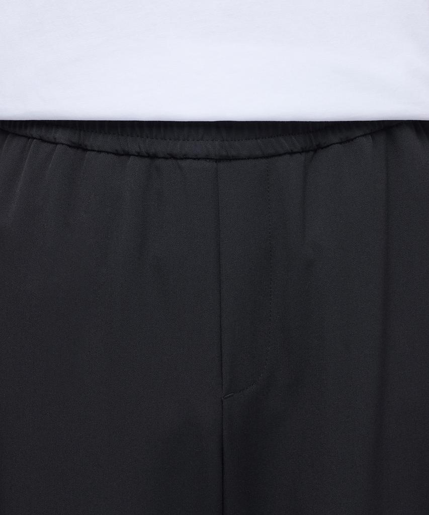 MUSINSA STANDARD Genderless Wide Banding Slacks [Dark Gray]