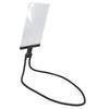 4X Hanging Neck Magnifying Glass Flexible Gooseneck Large Page Magnifier for Reading Repair Black