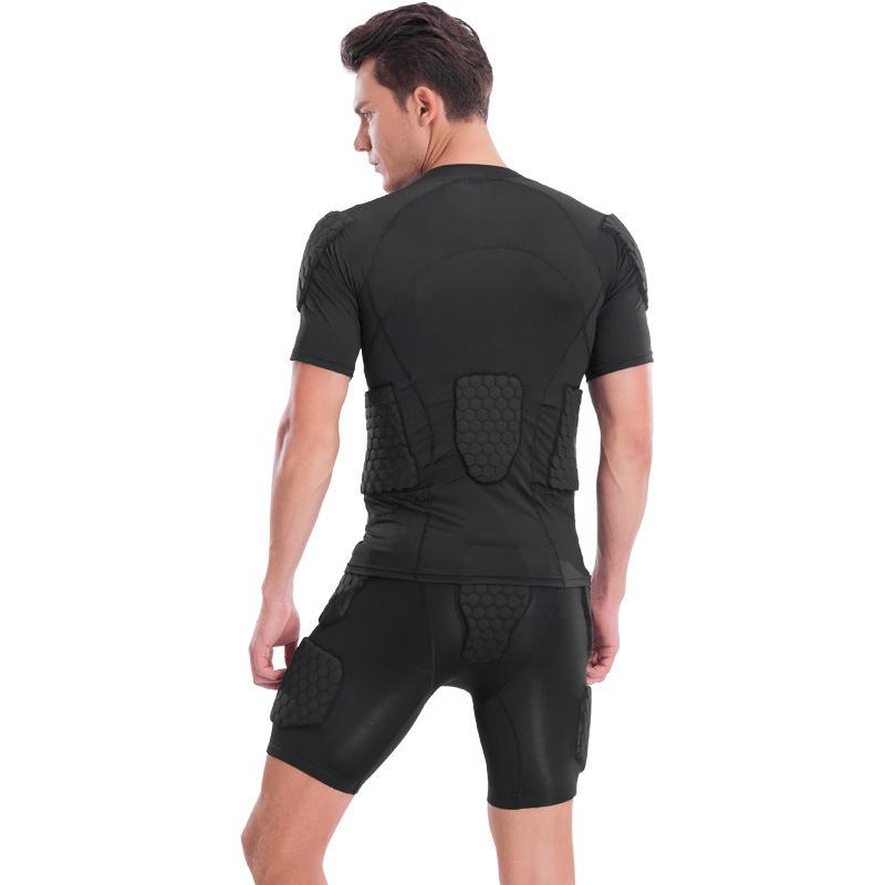 Anti-Collision Honeycomb Protective Sports Jersey: Ideal for Rugby, Basketball, Football, and Training