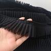 Stretch 5CM Wide Ruffled Lace Fabric Double Layer Pleated Ribbon Trim for Doll Clothes Costume Splicing & DIY Craft Decoration