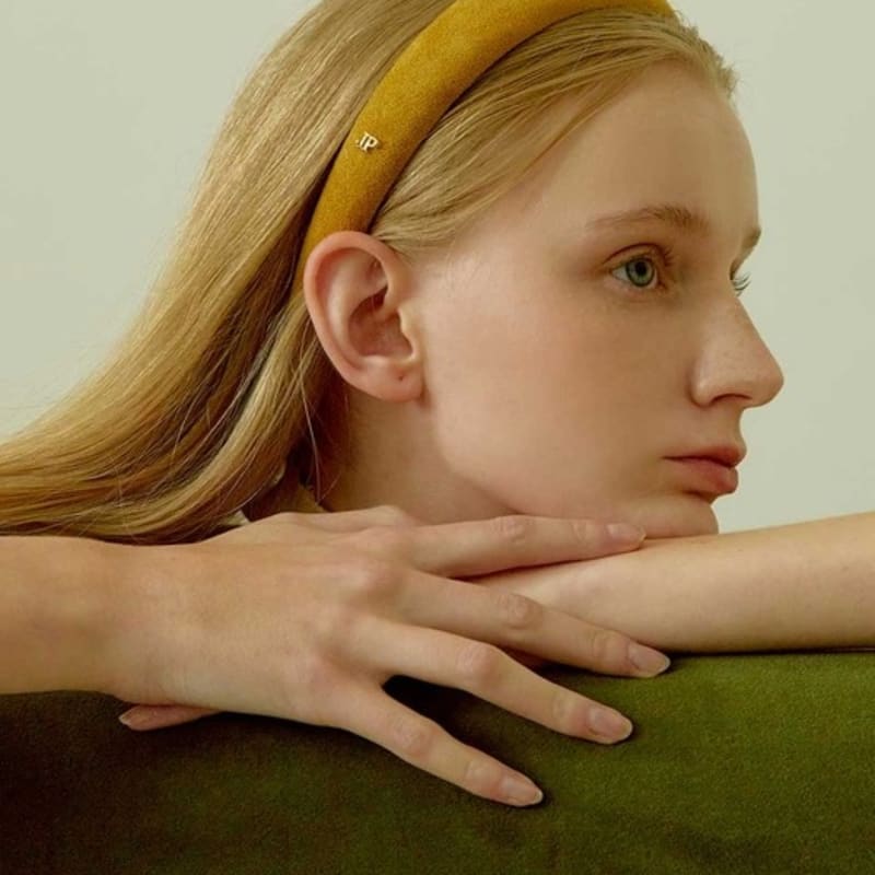 

Jean Paul Clarisse Замшевая объемная повязка для волос JP-23-373HB Mint