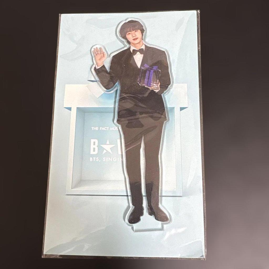 [USED] BVERSE Acrylic Stand BTS 3-Piece Set (Tae, Jin, Suga)