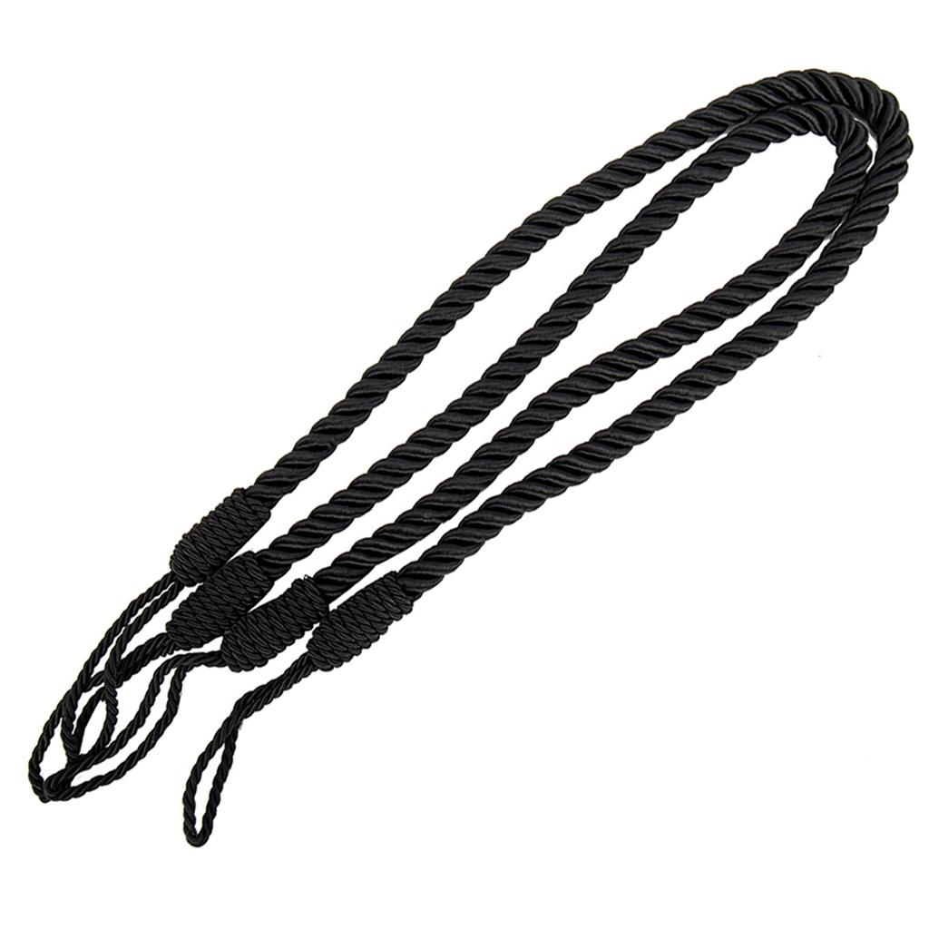 2Pcs Curtain Rope Buckle Large Rope Cotton Curtain Drape Tie Backs Holdbacks Tieback Home Decoration Curtain Accessory