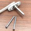 Folding Door Sword-Shaped Thin Handles Wide Compatibility Wide Application Security Casement Handle Gold