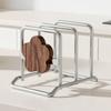 Kitchen Stainless Steel Countertop Cutting Board Cutting Board Pot Lid Household Rack Chopping Board Thickened Storage Rack