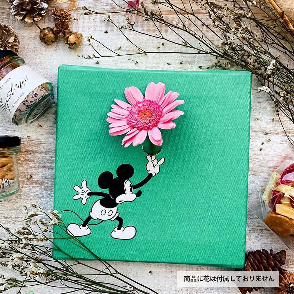 Art Deli Disney Mickey Mouse IKEBANA Poster 20cm X Made In Lightweight Disney Panel, 20cm, Japan, Fabric, IKE-DSNY-1807-02