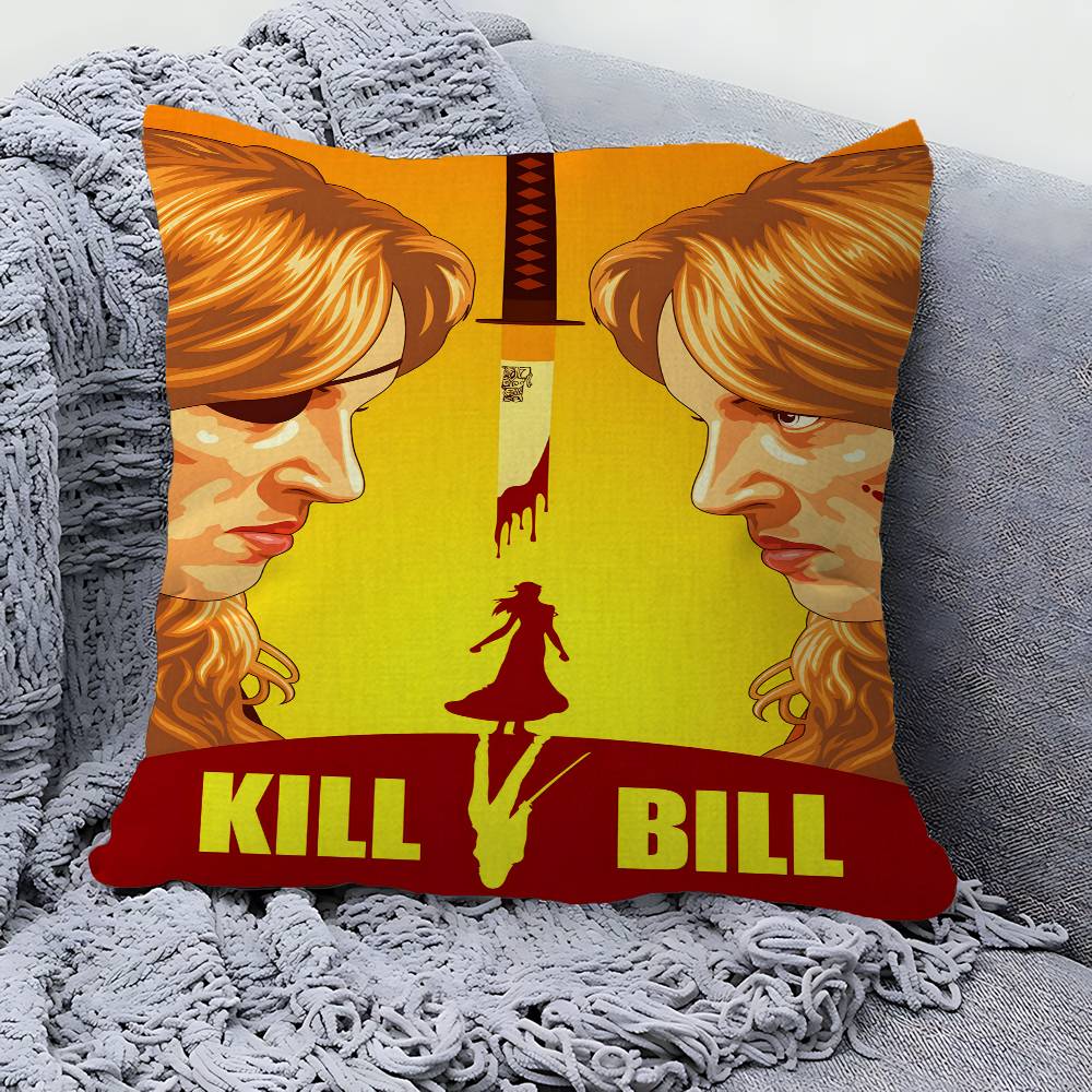 Classic Movie KKill Bill Cushion Cover Inches Farmhouse Decor Home Throw Pillow Covers for Couch Decorations