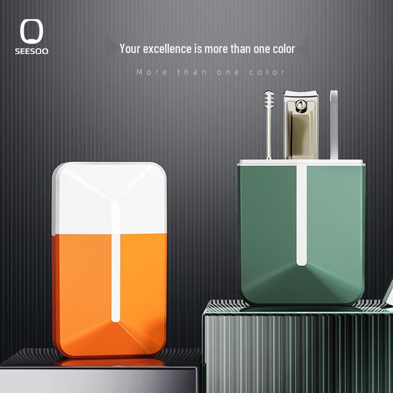 SEESOO Traveler 3-Piece Stainless Steel Manicure Set