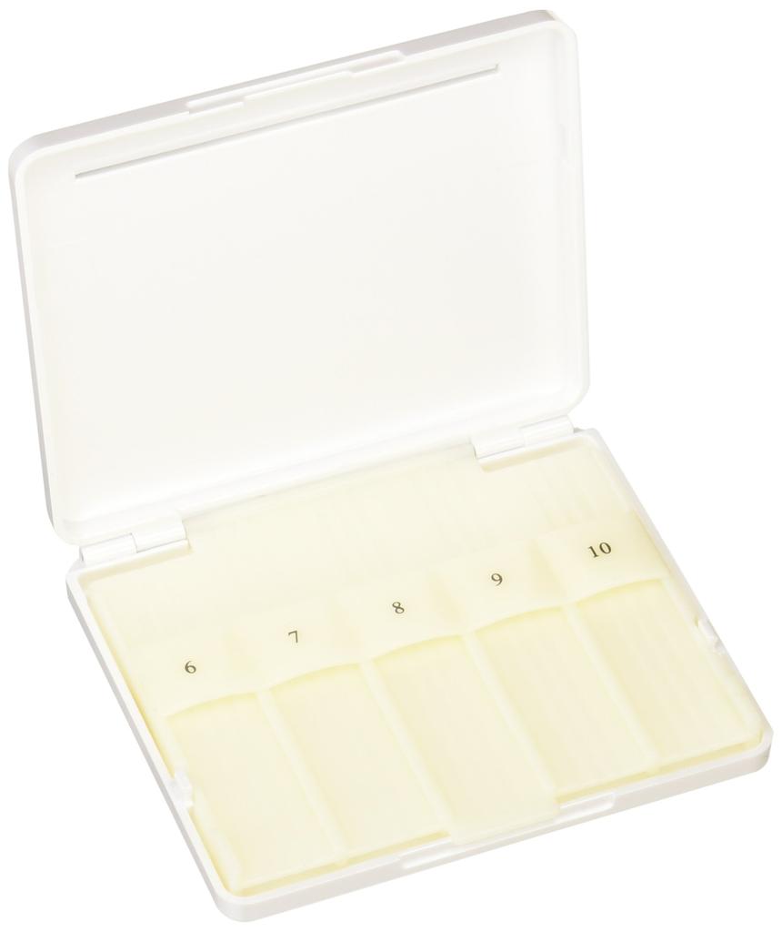 Nonaka Sanrio Characters "My Melody" Plastic Reed Case for Alto Saxophone, Holds 10 Reeds, White