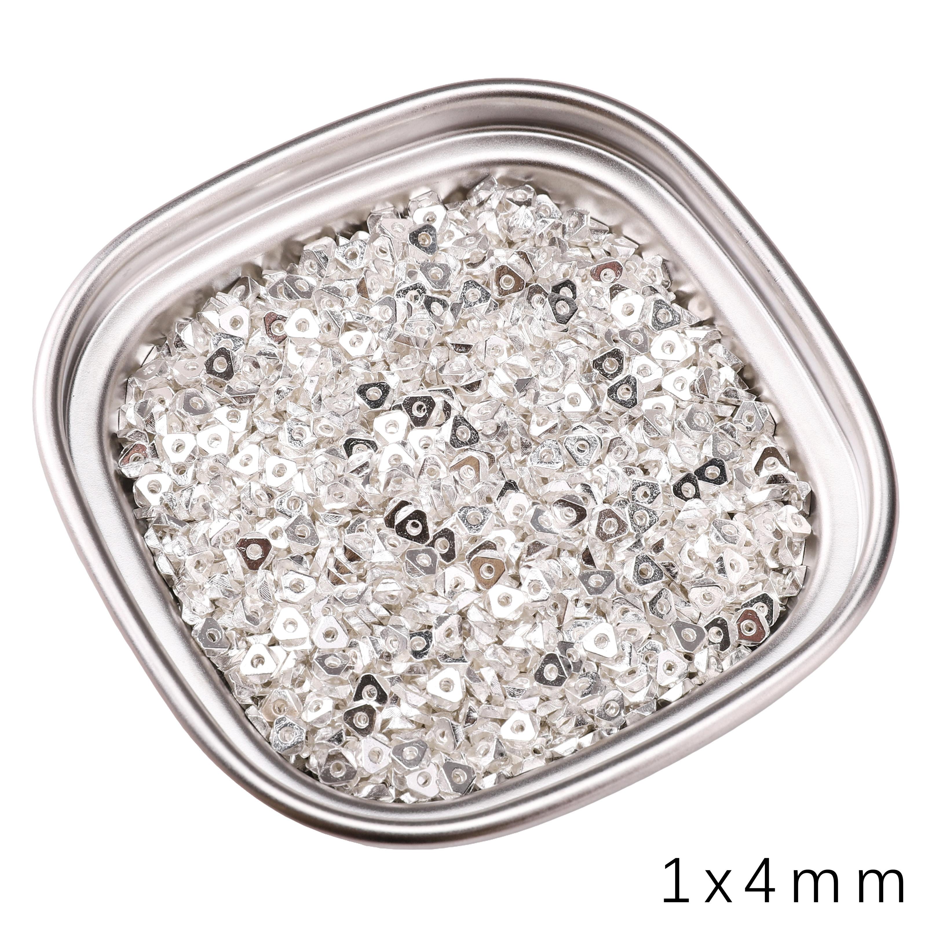 

Сплав Серия Бусин из Разбитого Серебра Аксессуары Шармы Подвеска Для Изготовления Ювелирных Изделий DIY Серьги Ожерелье Браслет 1x4mm 25pcs