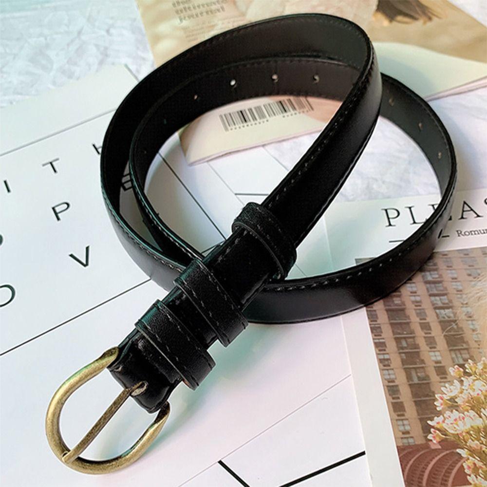 Cureaua de femei in stil retro Curea de piele cu design de lux Curea de femei noua pentru rochie de fetita