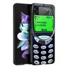 Z Flip 4 Phone Case for Samsung Galaxy Z Flip 3 5G ZFlip3 Flip3 Zflip Flip4 Black Hard Cover Vintage Tape Camera Gameboy Shell