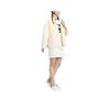 adidas Originals Color-Block Zipper Retro Stand Collar Jacket for Women, White