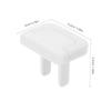 50pcs Solid Color Child Switch Socket Protector Safety Power Socket Cover  Home Electrical Safety