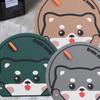 Cartoon Cat Sewer Floor Drain Cover Anti Odor Anti-insect Deodorant Cover Anti-blocking Floor Drain Pad for Bathroom&Kitchen