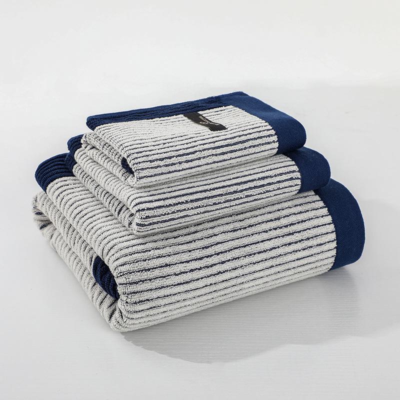 Gruby, chłonny bawełniany ręcznik do twarzy – szybkoschnący ręcznik kąpielowy dla mężczyzn