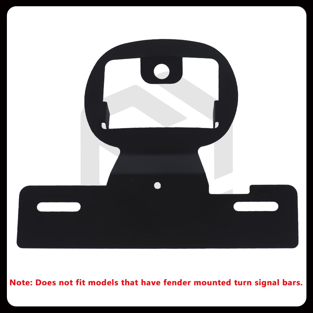 

Motorcycle License Plate Bracket for Harley Davidson FLHTCU FLHTCUL FLHTK FLHTKL FLHTKSE FLTRU FLTRK FLTRUSE FLHTKSE FLTRUSE чёрный