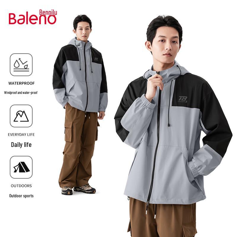 

Baleno Men s Color-Block Outdoor Jacket 3XL