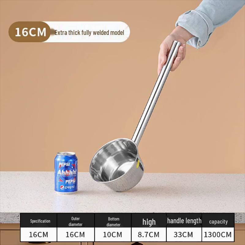 

Yudefeng 282 Stainless Steel Non-Magnetic Water Scoop