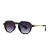  New Retro Oval Sunglasses Women Rivets Gradient Men Sun Glasses Shades UV400