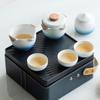 Zen Style Portable Ceramic Travel Tea Set