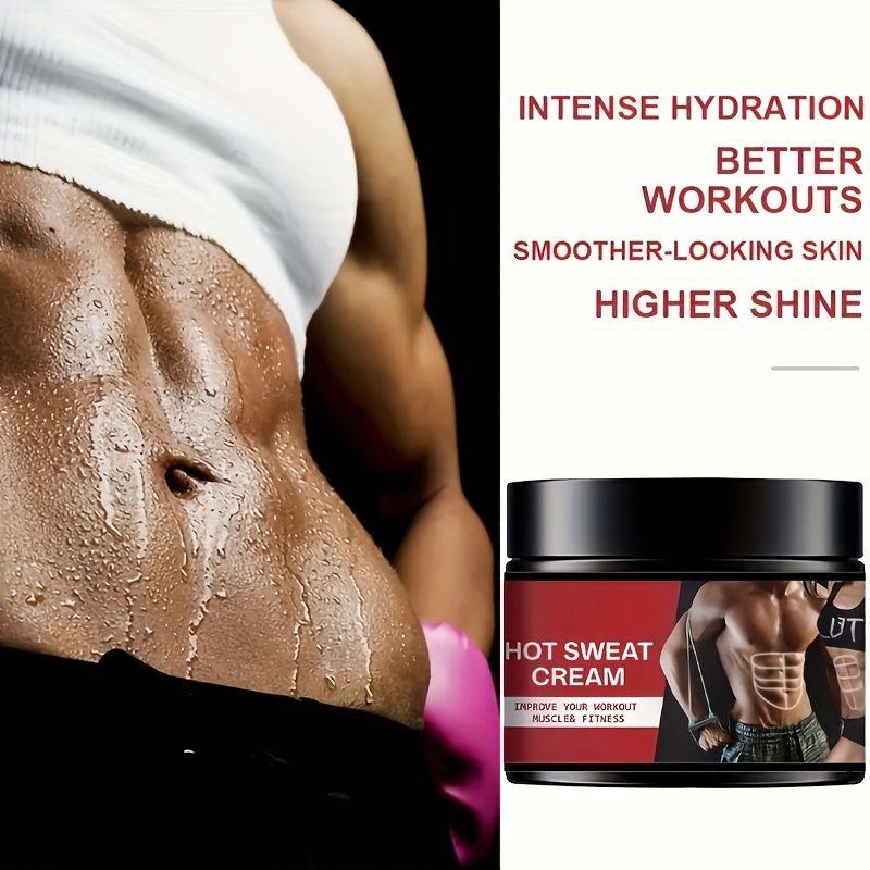 Fat Sweating Cream, Firming Abdominal Muscles, Exercise and Fitness Massage Cream, Reducing Abdominal Fat